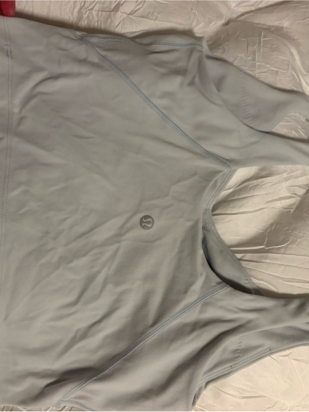 lululemon athletica Light Blue Racerback Tank Top